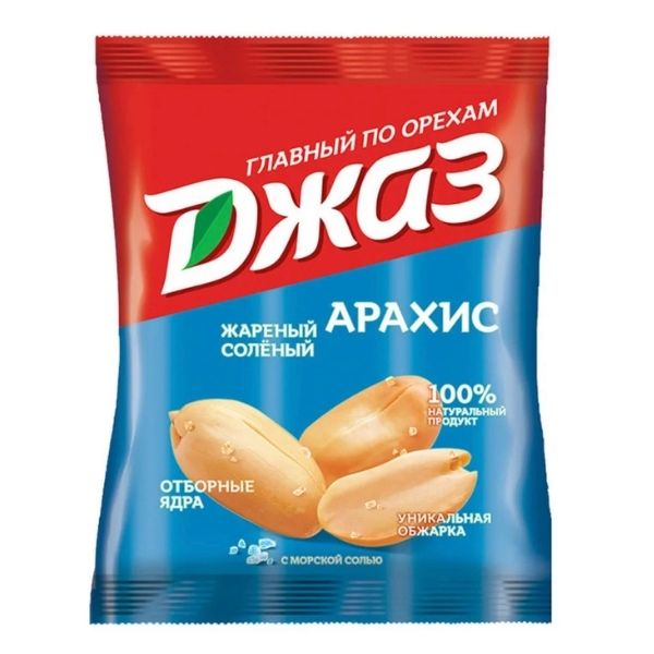 Арахис Jazz «Джаз» солёный, 40 г