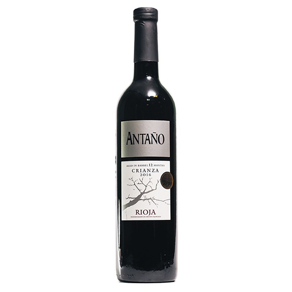 Вино Antaño Crianza Rioja красное сухое (Испания), 0.75л