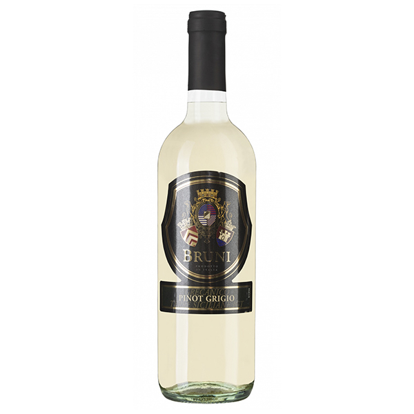 Вино Bruni Grecanico Pinot Grigio белое полусухое (Италия), 0,75 л
