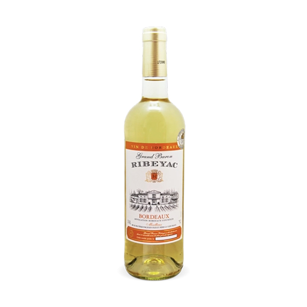 Вино Grand Baron Ribeillac белое полусладкое 11% (Франция), 0,75 л