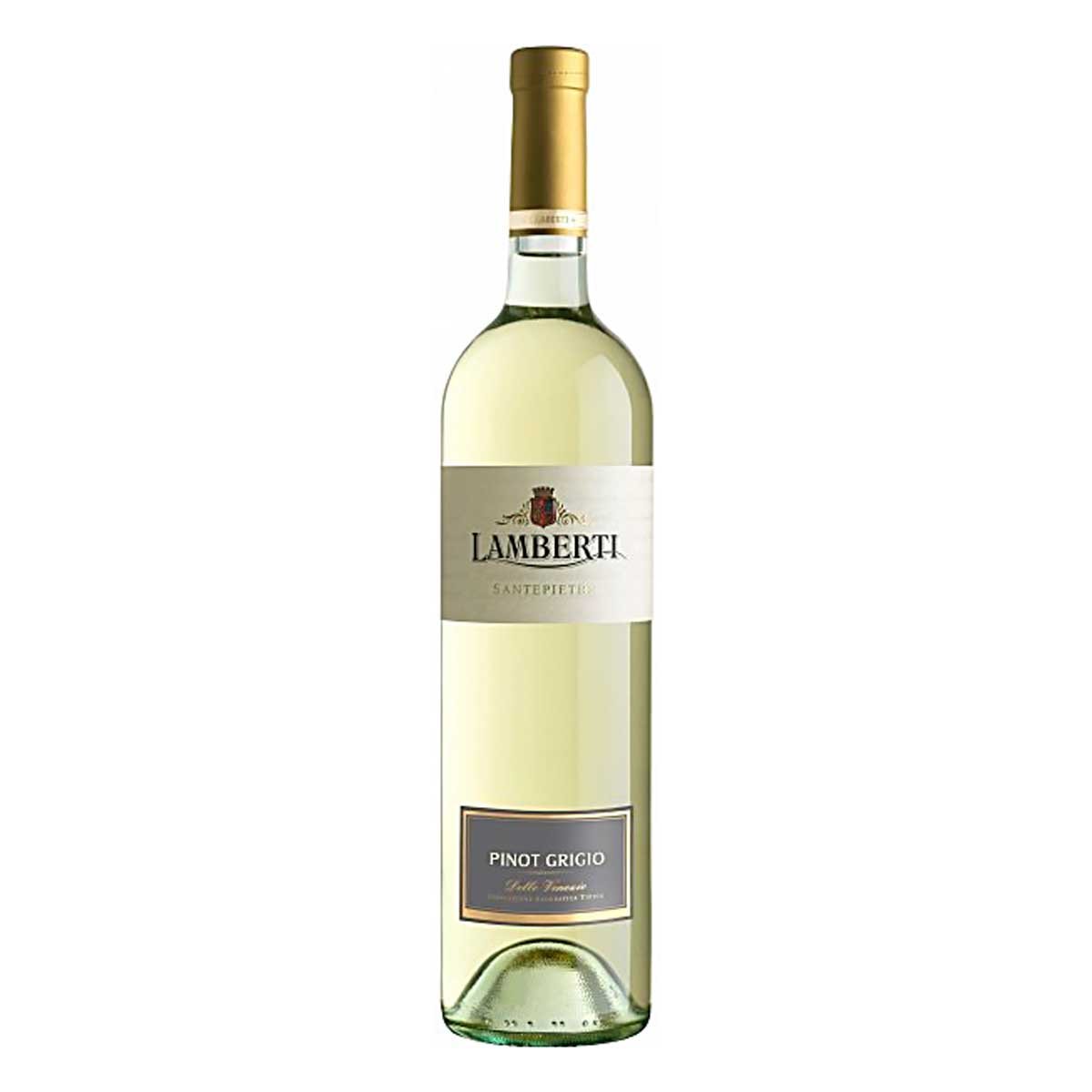 Вино Lamberti Pinot Grigio (ПГ) белое полусухое (Италия), 0,75 л