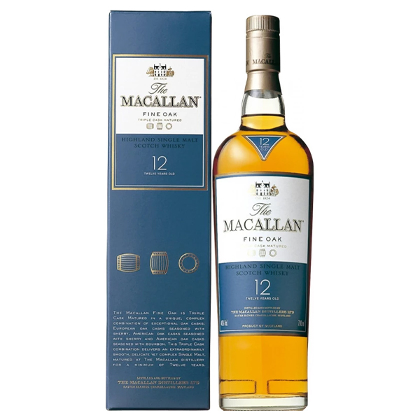 Macallan 12 лет (Односолодовый), 0.7л