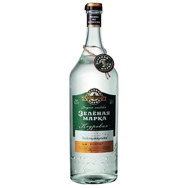 Водка Зелёная Марка, 0,7 л
