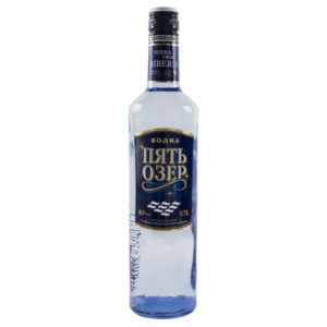 Водка Пять Озёр, 0,7 л