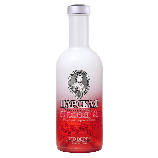 Водка Царская Клюква, 0,5 л