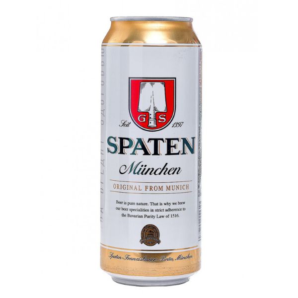 Пиво Spaten München, 0,5 л