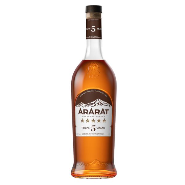 Коньяк Арарат 5 звёзд 0,7 л