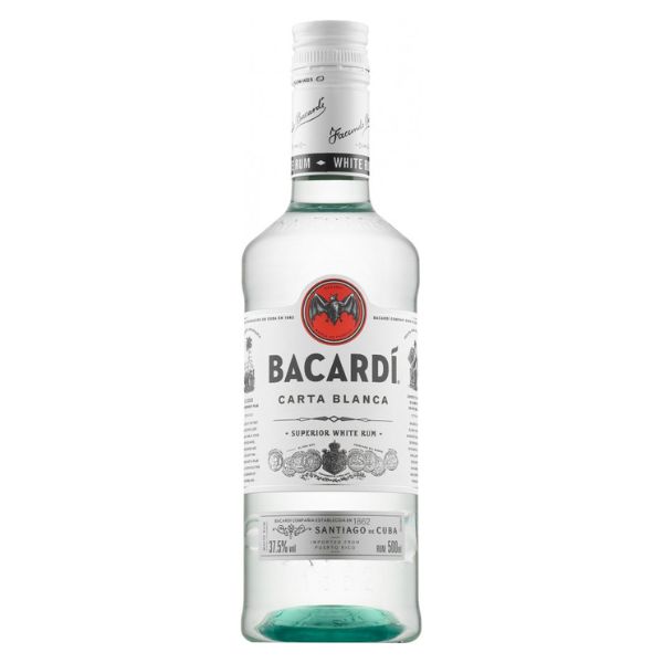 Ром Bacardi Blanca (Carta Blanca), 0,5 л