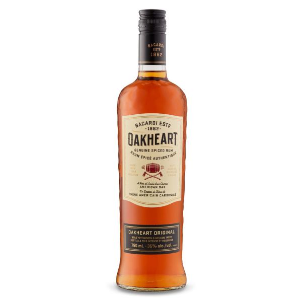 Ром Bacardi OakHeart (пряный/Spiced), 0.7л