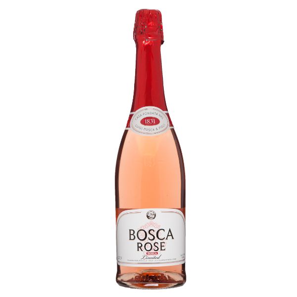Шампанское Bosca Rosé (Литва), розовое (полусладкое), 0.75л