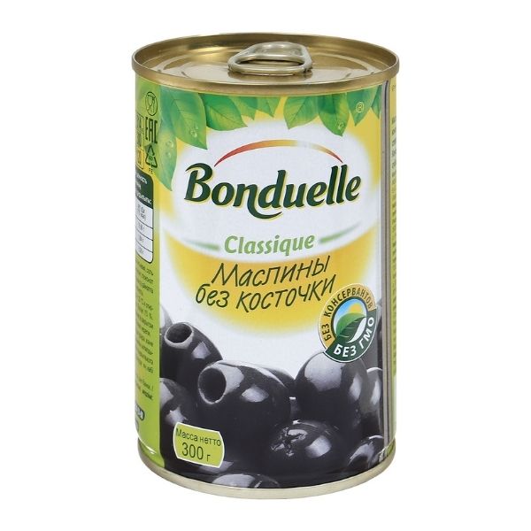 Маслины Bonduelle (Без косточек), 300г