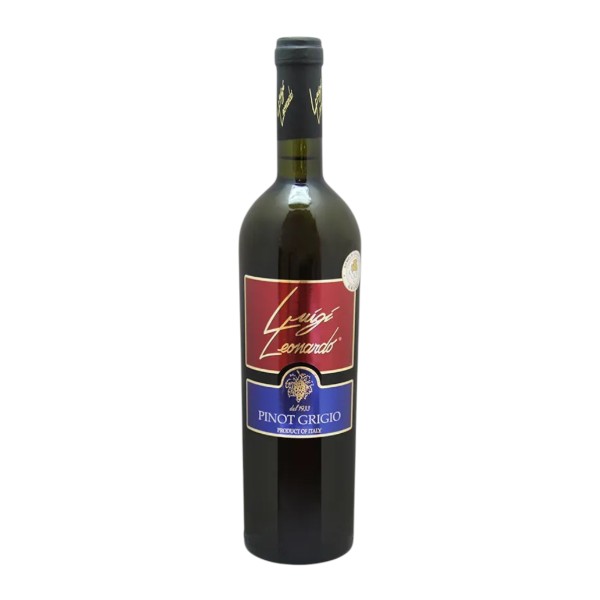 Вино Luigi Leonardo Pinot Grigio белое сухое, 0,75 л