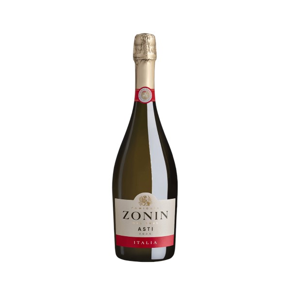 Шампанское Zonin Asti — белое сладкое игристое, 0,75 л